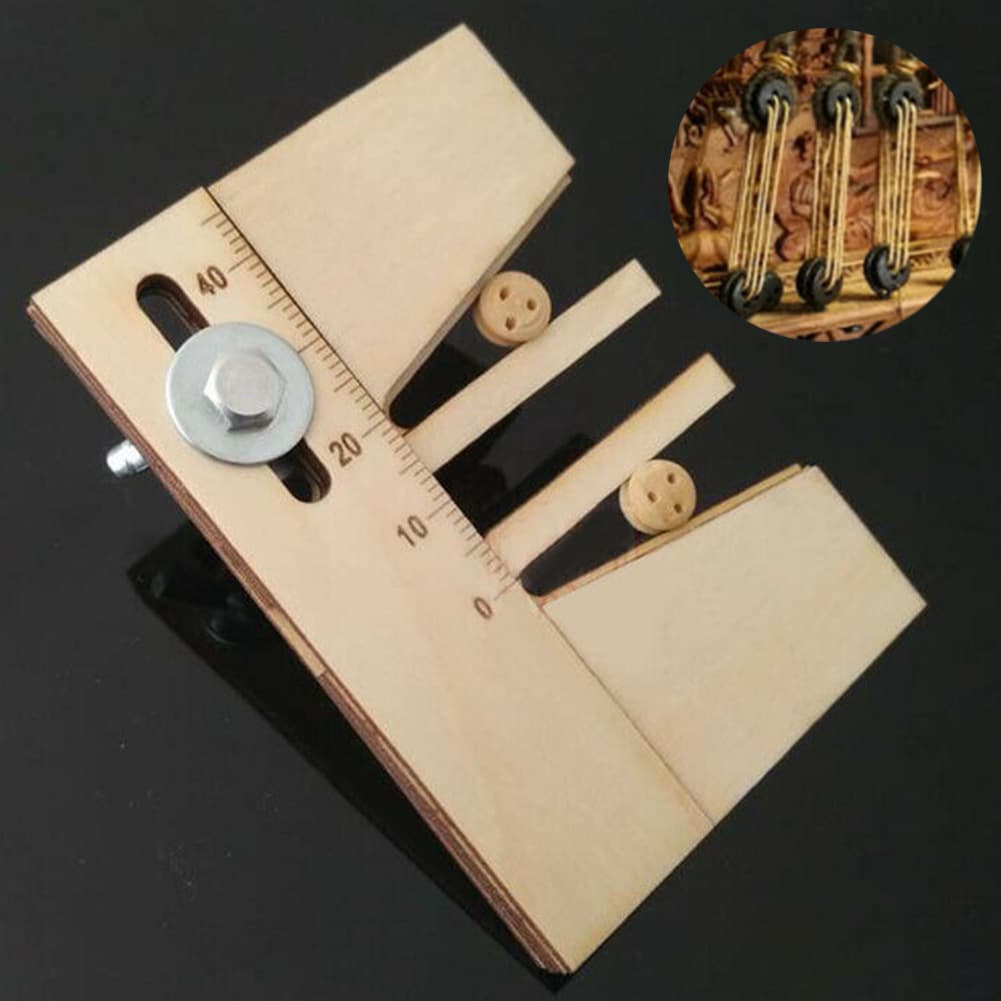 Wooden Ship Model DIY Helper Making Auxiliary Tool Suitable for Wooden Classic Sailboat Model
