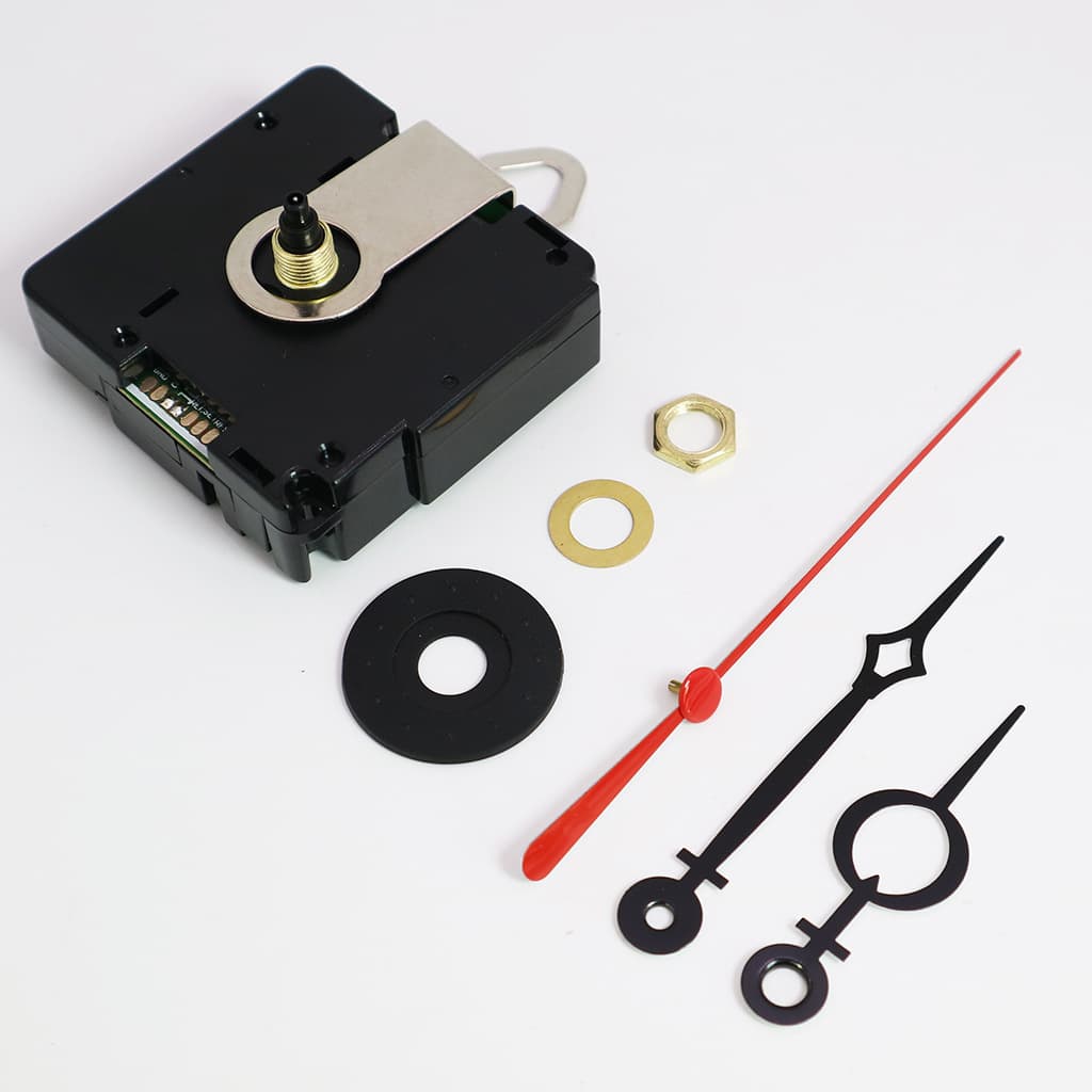 Cross-border new product European movement automatic time adjustment wireless movement + metal clock hand radio clock movement
