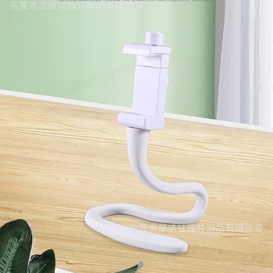 Bedside phone holder, lazy silicone holder, desktop multi-functional live streaming stand, video stand, snake-shaped stand.