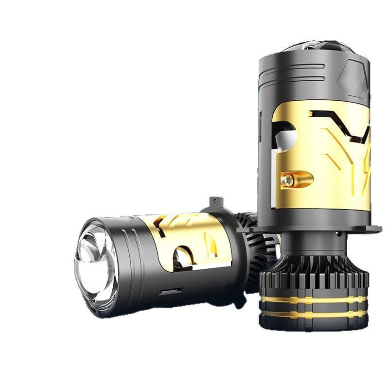 Car LED Lens Headlight High Brightness Upgrade H4 Lens Super Bright Dual Beam Matrix Bulb