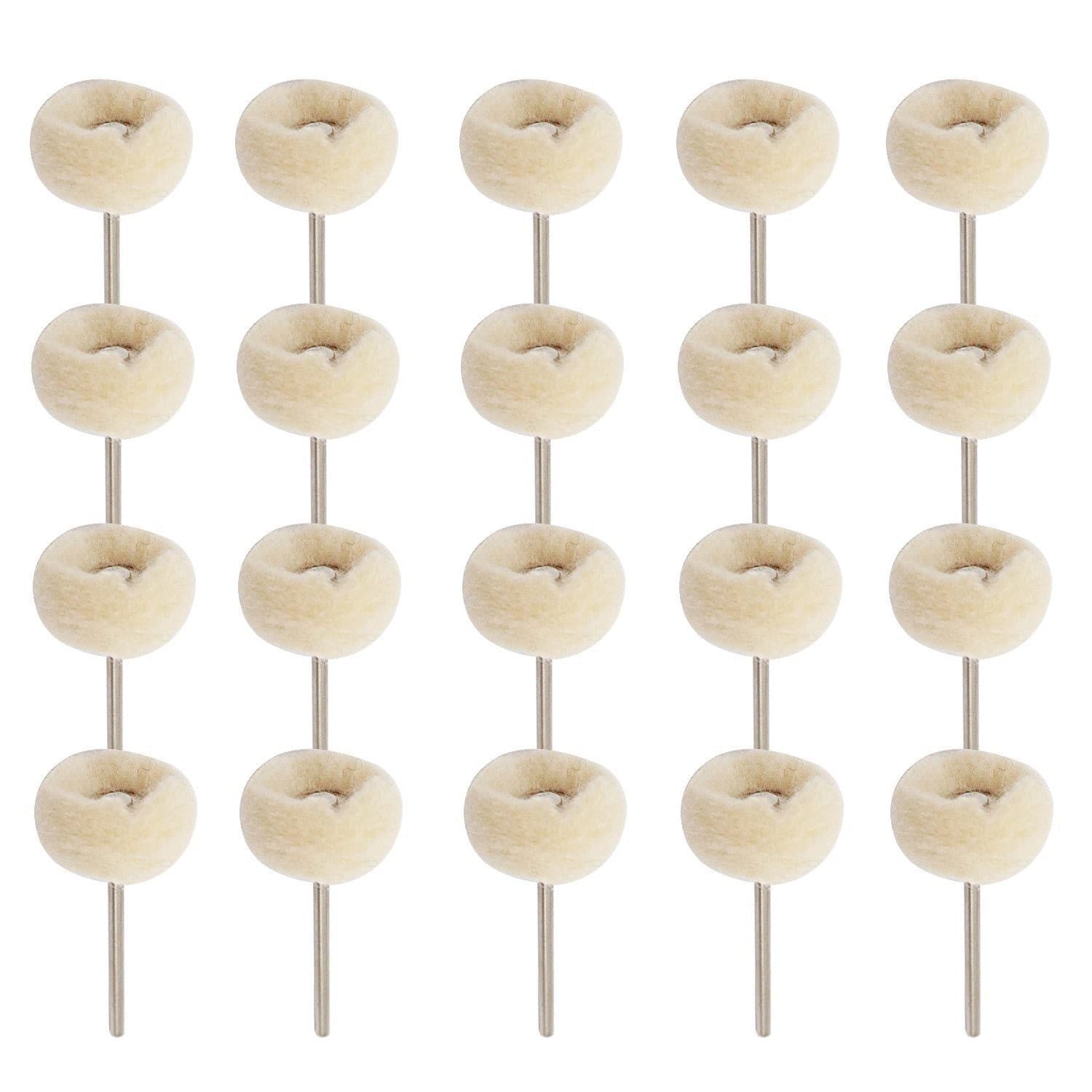 Wool velvet grinding head Wool ball grinding head with handle Wool velvet Mirror fine polished cashmere grinding head Electric grinding accessories