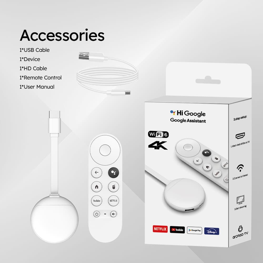 Digital Network Set-Top Box 5G Dual-Band HD TV Box Mobile Phone Screen Mirroring TV Box Voice Wake Cross-Border