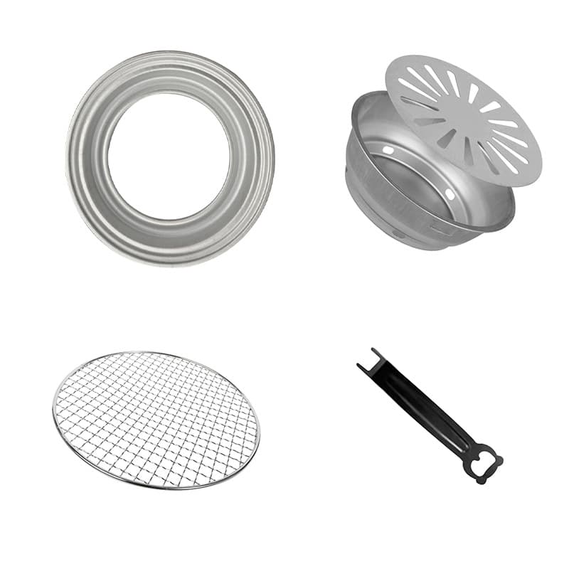 IGT Shadow Tactical Table Accessories for Tea Boiling Stove Specialized Barbecue Table Matching Burner Body Grill Grate Heat Insulation Water Ring
