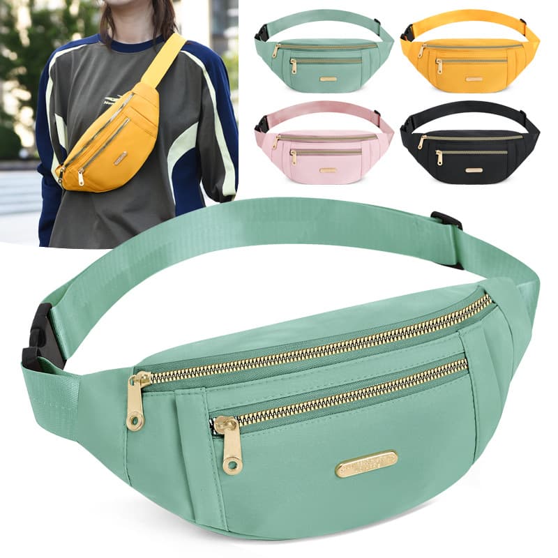 New Casual Storage Coin Chest Bag, Sports Shoulder Bag with Multiple Compartments, Fashionable Waist Bag, Korean-style Crossbody Bag Wholesale