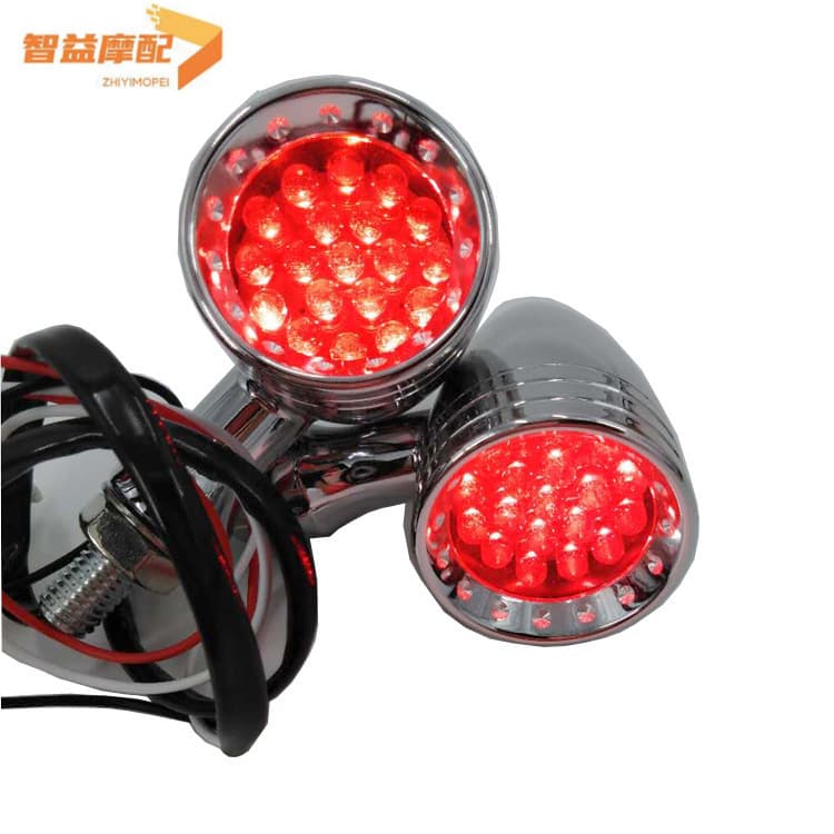 Motorcycle Accessories Harley Cruiser Chopper Modified Retro Turn Signal Aluminum Alloy Indicator Light