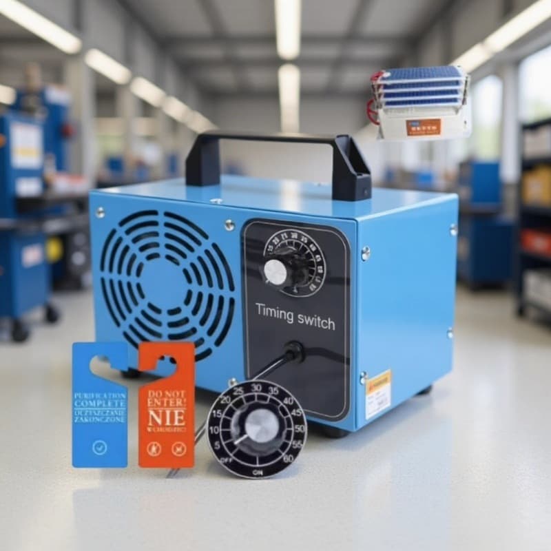 Polish Style Ozone Generator Air Purifier Disinfection Machine, Germ Removal, Factory Supply with European Standards for Cross-border Export
