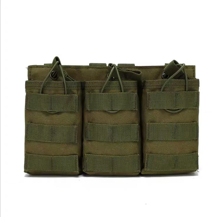 Magazine bag, quick pull set, triple magazine bag, M4AK5.56 accessory package, JPC tactical vest, two-link bag in stock