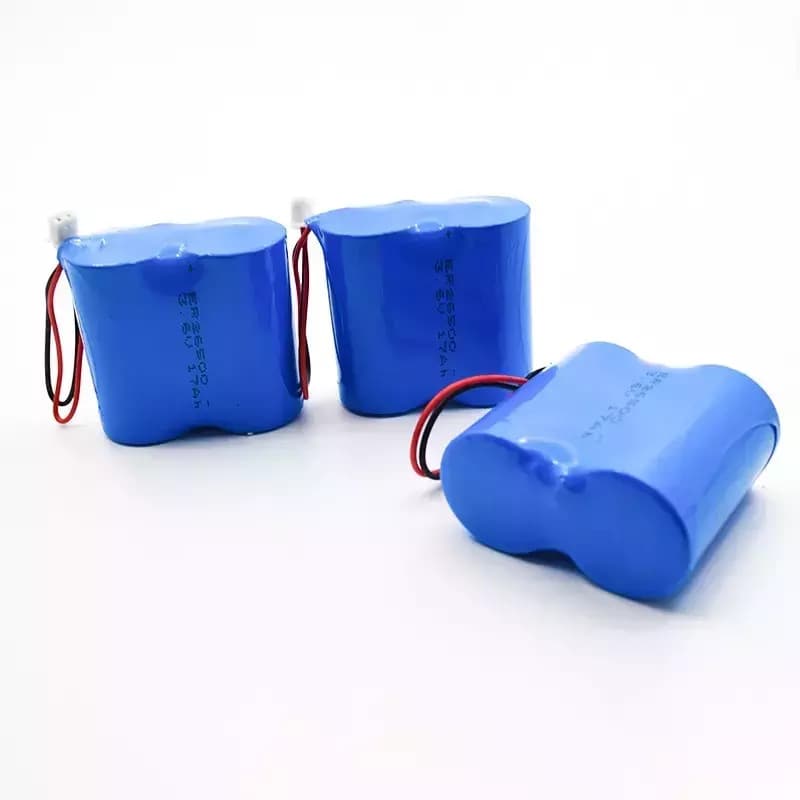 Li/SOCl2 Lithium Battery 3.6V for Gas Meter Steam Flow Meter Battery ER26500+HP C1520