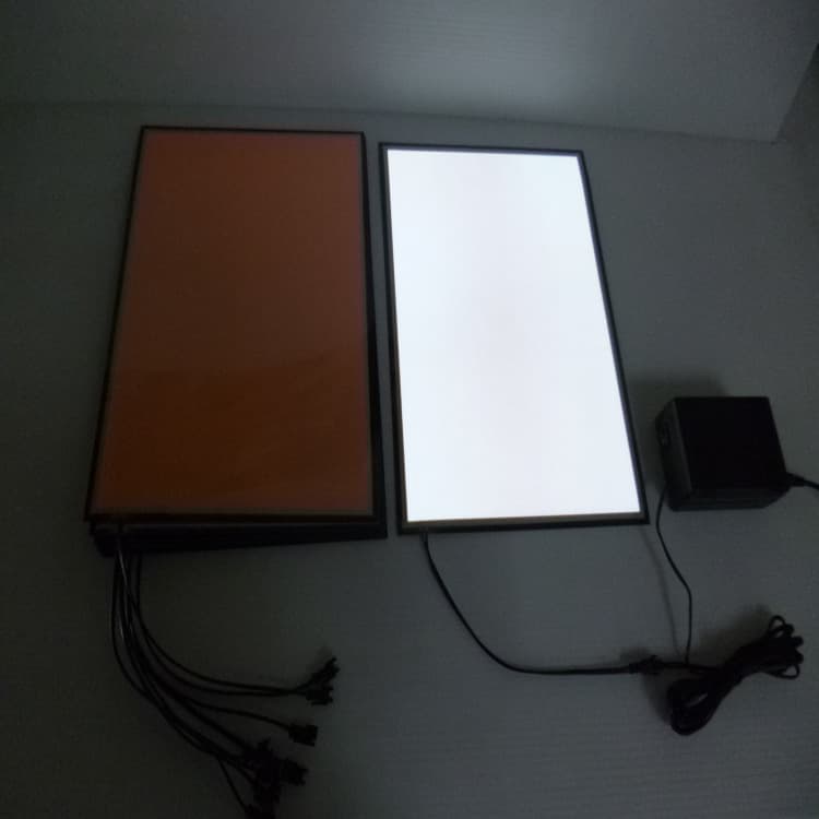 Source Factory Pink/White Light EL Cold Light Panel, EL Backlight Sheet Custom Production, High Brightness Well-Reviewed Glowing Products