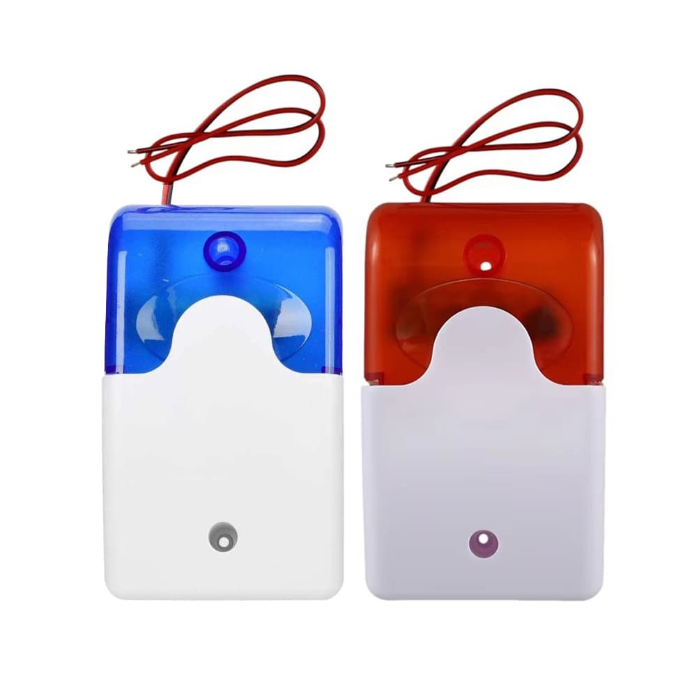 12v 103 Wired Alarm Host Sound Light Alarm Siren On-site Sound Light Accessories Safety Protection/alarm Accessories
