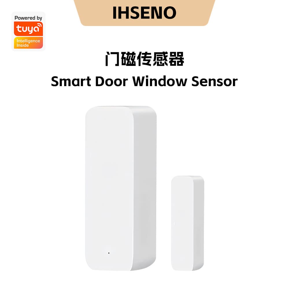 WiFi Tuya ZigBee smart detector home door window sensor switch door reminder door magnetic anti-theft
