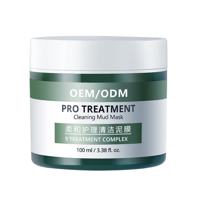 Green Tea Cleansing Clay Mask OEM Deep Moisturizing Blackhead and Acne Removal Oil Control Wash-Off Mask Skin Purifying