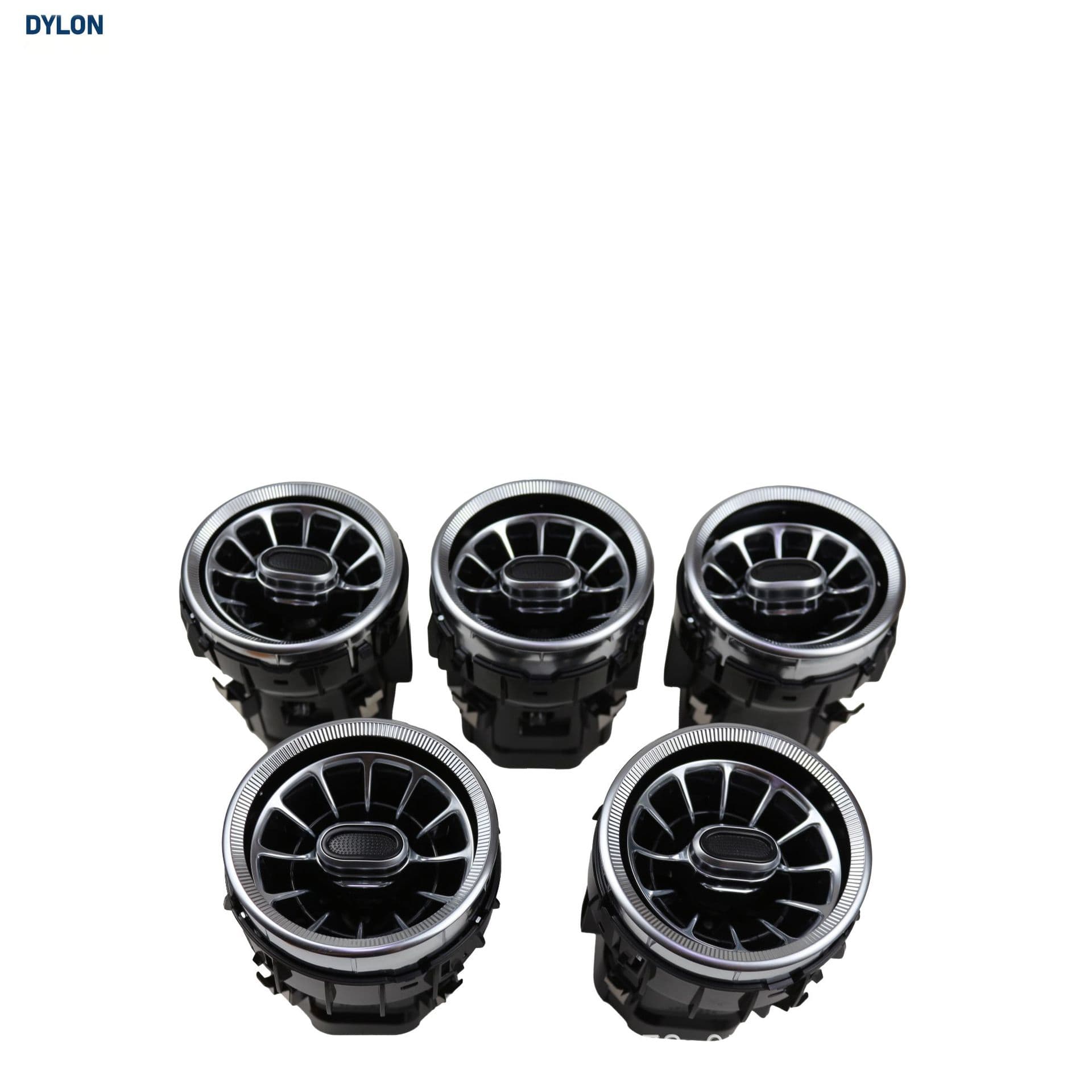 Smart Ambient Light for Mercedes-Benz C-Class E-Class Front and Rear Turbo Air Vents Modification Glowing Vents