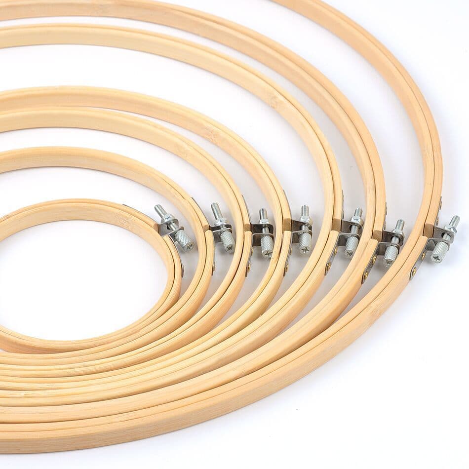 Embroidery stretcher diy bamboo stretcher bamboo embroidery stretcher embroidery frame fabric embroidery hoop pure handmade bamboo art bamboo weaving diy handmade