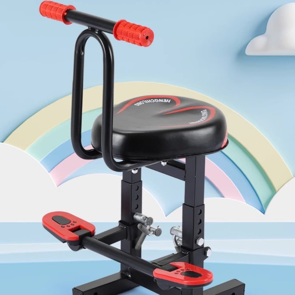 Universal front-mounted child seat for Yadea and Aima electric scooters, fixed baby seating stool with footrest