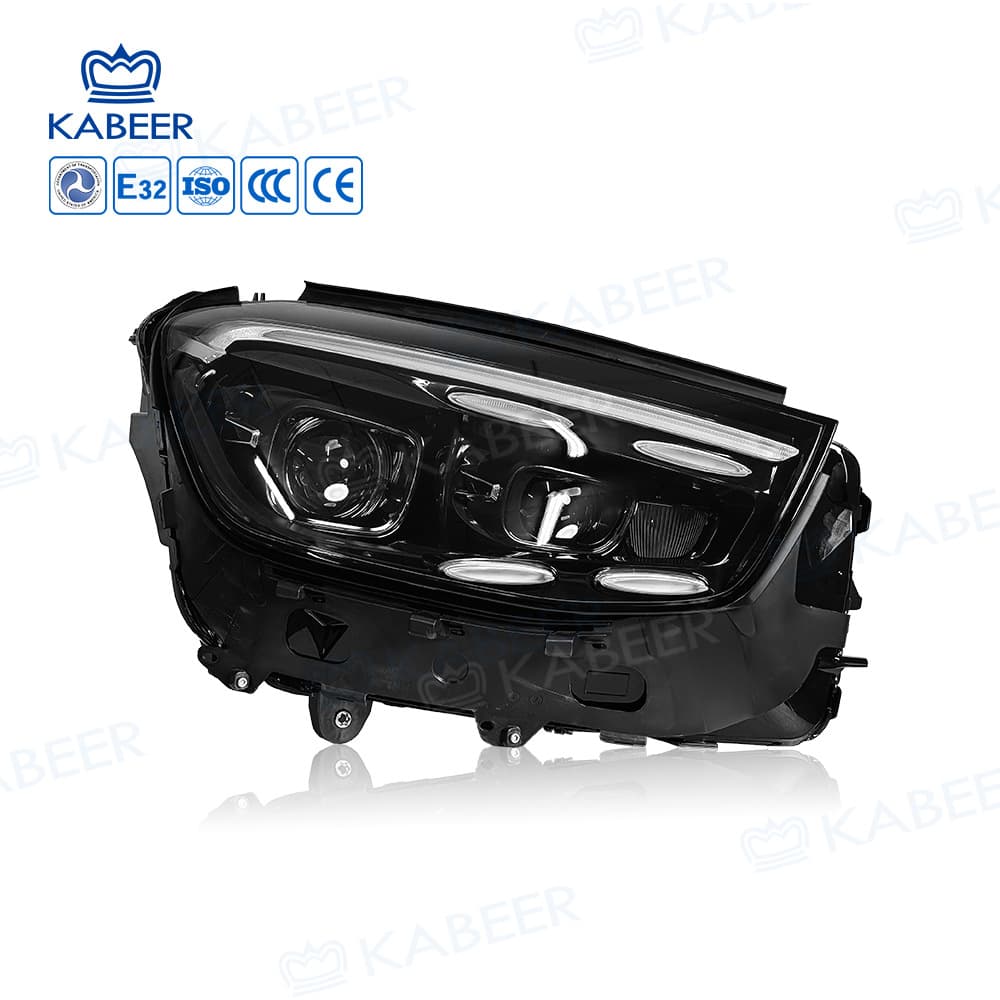 Headlight Upgrade for 2020 Mercedes-Benz GLC W253 to GLE W167 Low-to-High Facelift Headlights