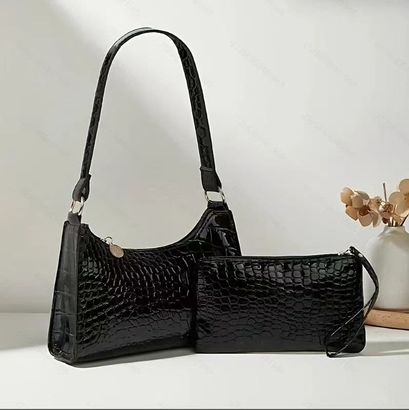 Fashionable Underarm Bag 2026 Ladies Handbag Factory Wholesale Niche Versatile Shoulder Bag HOBO Underarm Bag