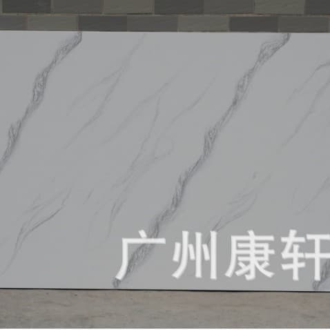 Factory direct supply of milky white artificial stone slabs, acrylic countertop stone slabs, large kitchen countertops, multiple colors available.
