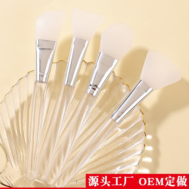 Source Factory Silicone Mask Brush Silicone Knife-Shaped Soft Head Beauty Tool Makeup Brush Mask Brush