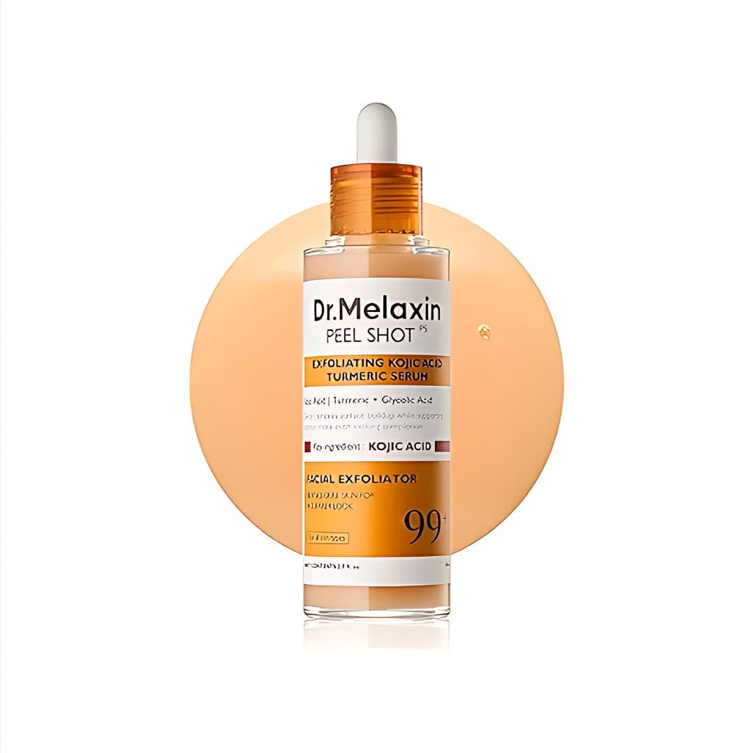 Dr.Melaxin Black and White Rice Essence Turmeric Spray Jelly Cotton Pads Neck Cream Face Cream Eye Cream Stick Bundle Set