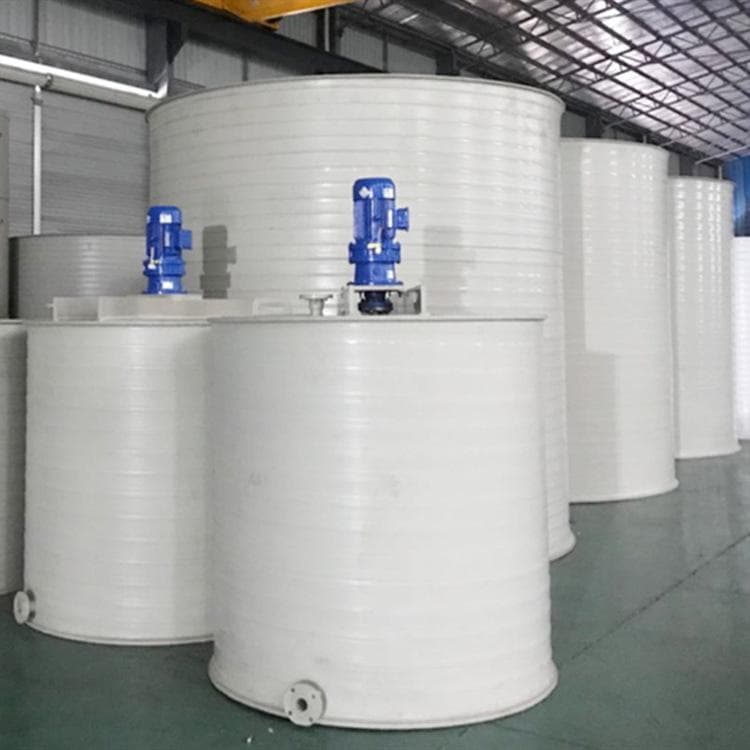 Chengdu, Sichuan Mixing Barrel Plastic Barrel Mixing Tank Reaction Tank PP Reactor - Factory Supply, Large Quantity, and Affordable