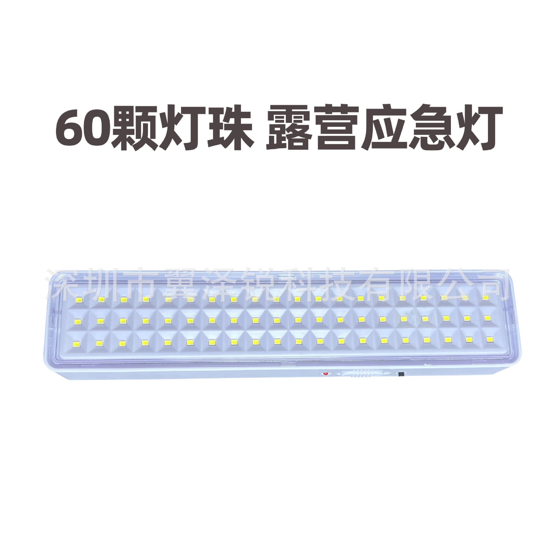 Cross-border Custom 60-LED Handheld Camping Lantern Rechargeable LED Emergency Light High/Low Two-Level Adjustment