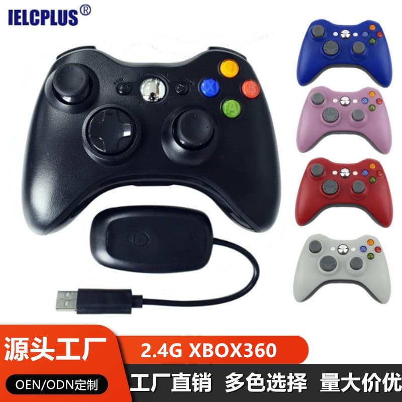 Factory Wholesale X-Box 360 Controller 2.4g Wireless Controller Compatible with Steam Computer PC Game Console