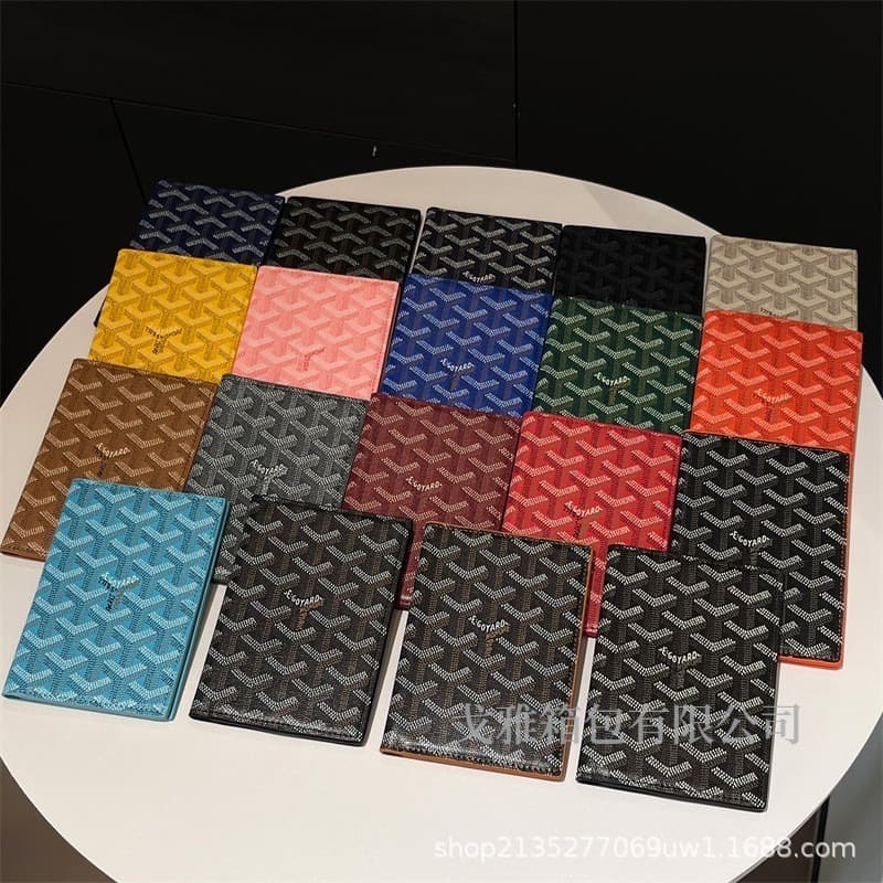 Goya Wallet Men's Wallet Dog Tooth Pattern Women's Clutch Coin Purse Multifunctional Wallet Unisex Wallet