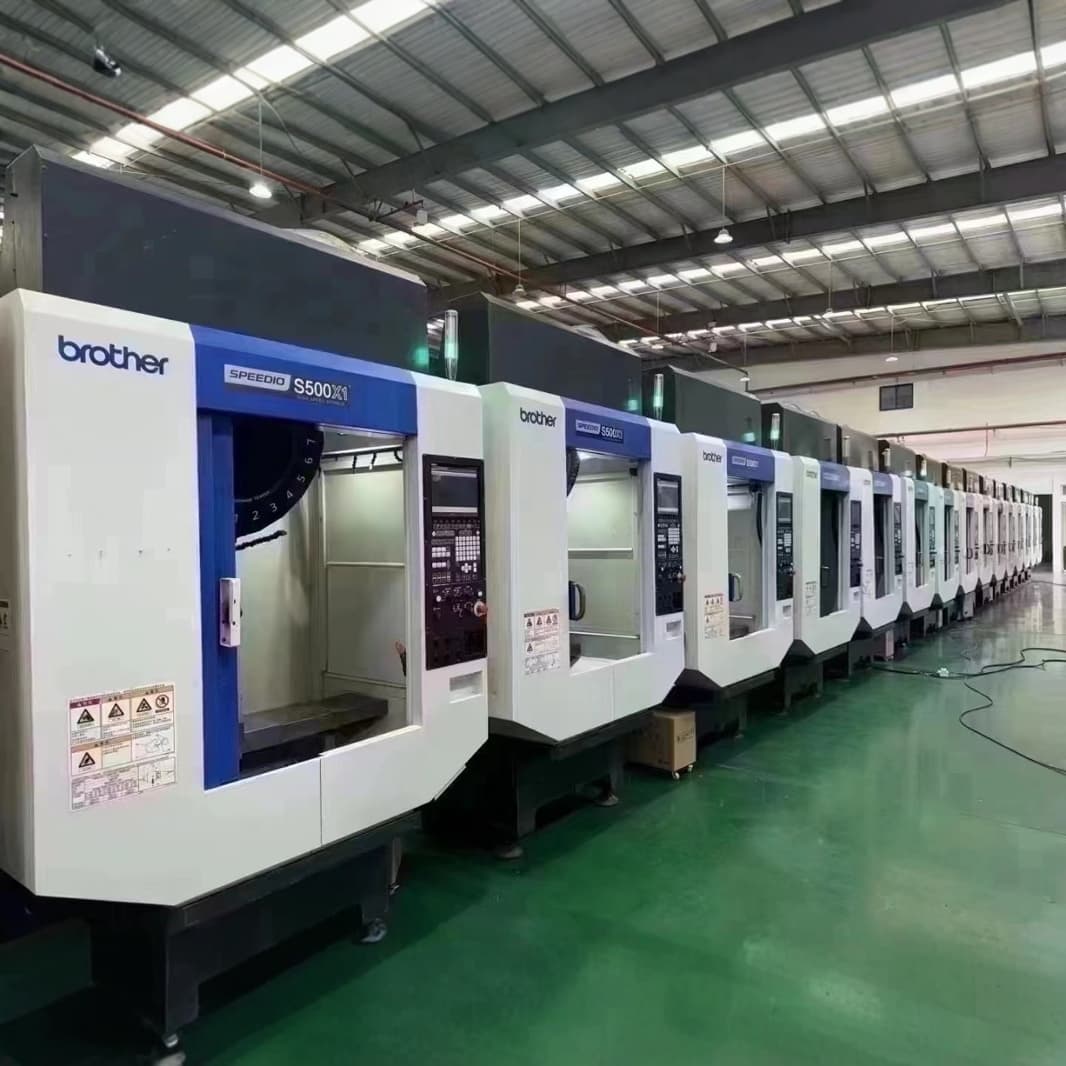 Used machining center factory in-place sale Japan Brother S500X1 drilling and tapping center CNC machine.