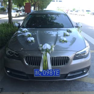 137 Wedding Car Decoration Front Hood Flower, Wedding Supplies, Main Wedding Car Decoration Set, Full Set for Bridal Fleet