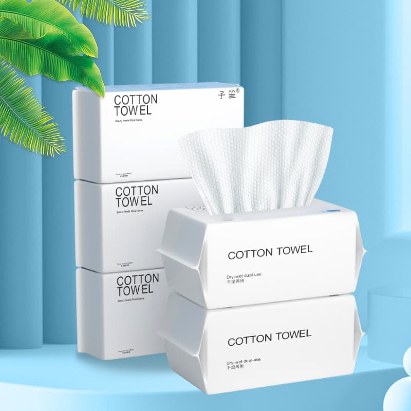 ZiSheng Disposable Face Towels, Makeup Cotton Pads, Thickened Facial Cleansing Towels for Wholesale