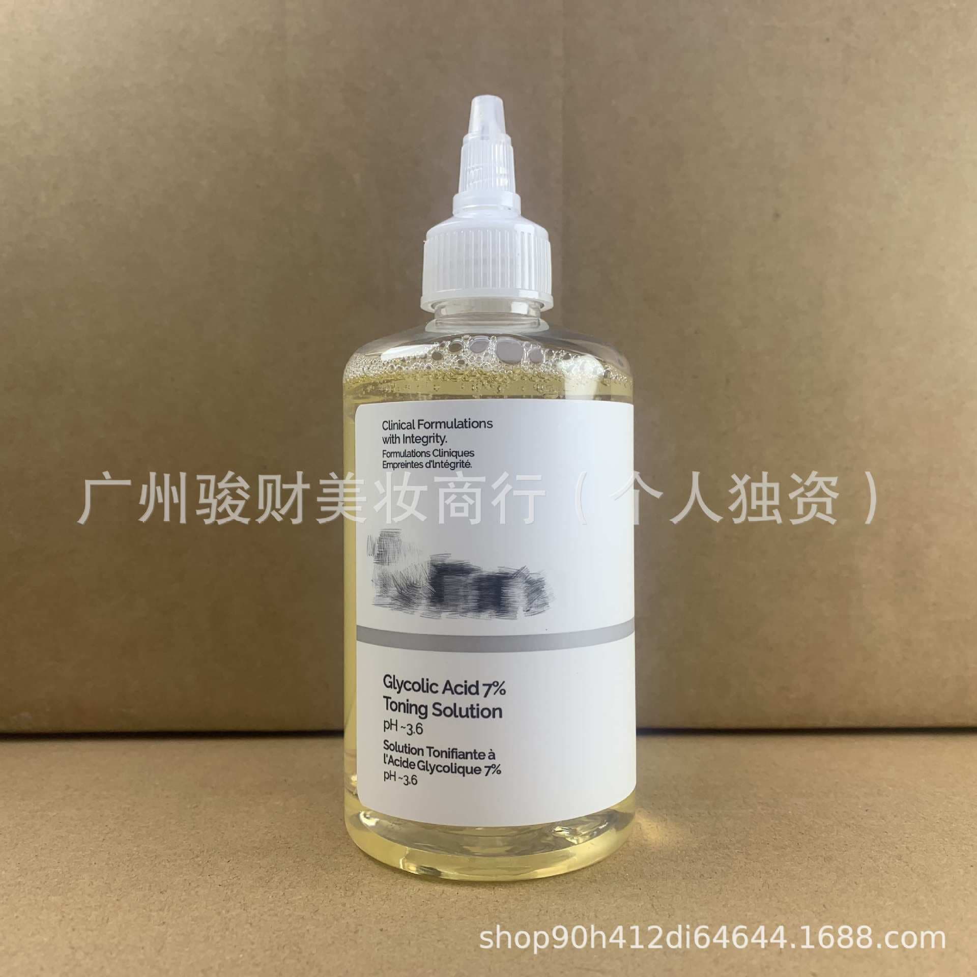 To Cross-Border 30% Glycolic Acid Salicylic Acid Serum 30ml Niacinamide Hyaluronic Acid B5 Serum Stock Wholesale