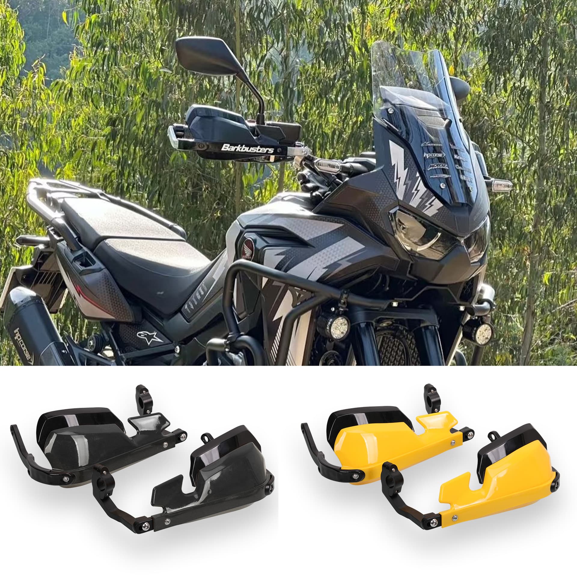 Motorcycle Handguard Protector Anti-Fall for Honda CRF1100/1000 Non-Dual Custom Modified Handguard Cover