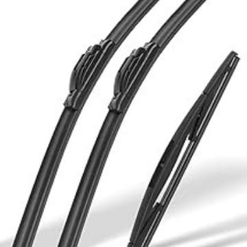 For Honda 2017-2021 2022 Honda CRV CR-V, 26+17+12 Front and Rear Wiper Blades