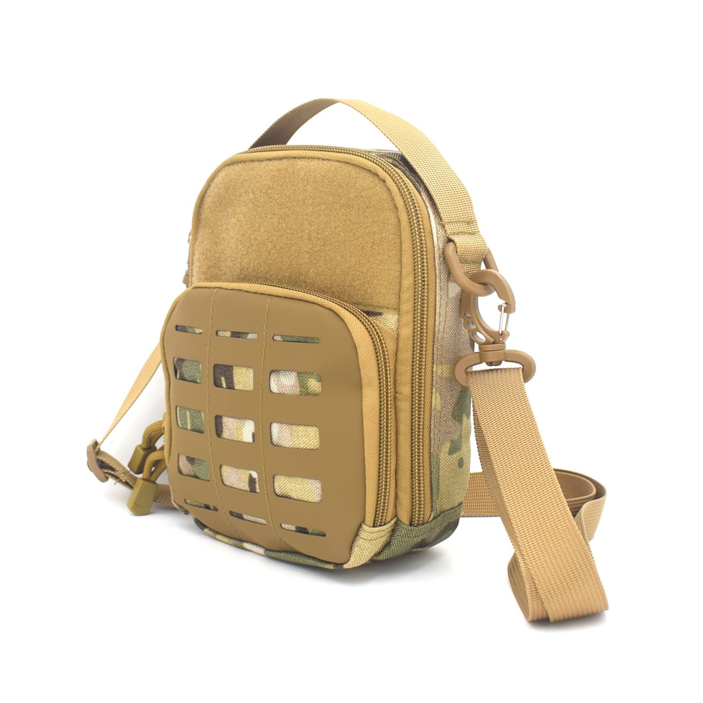 Tactical Multi-Functional Crossbody Bag Camouflage Waist Bag Multi-Purpose Coin Purse Mountaineering Running Sports Cycling Bag