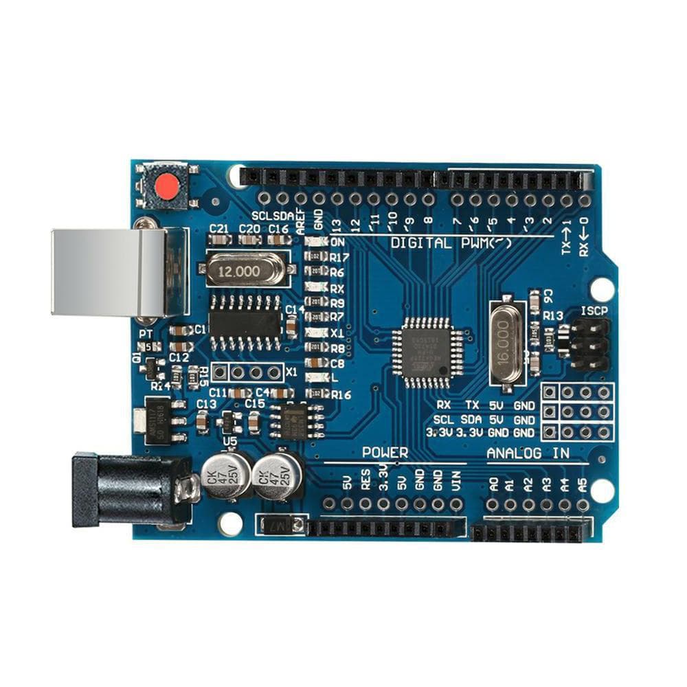 Compatible Arduino UNO R3 Improved Mainboard ATmega328P Microcontroller Education Programming Development Board