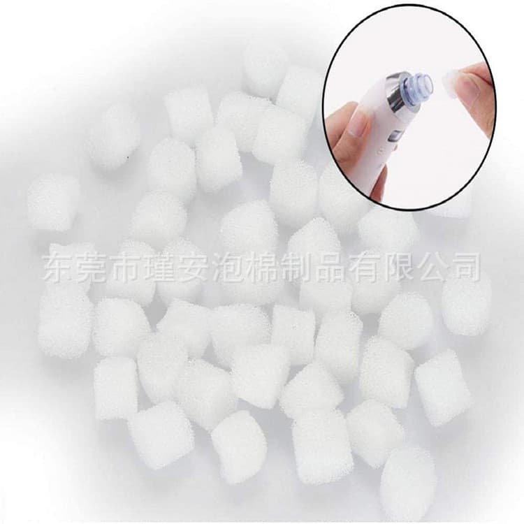 Oil Absorbing Blackhead Remover Filter Sponge Replacement Head 12mm Filter Nozzle Inlet Breathable Mesh Cotton Core Sponge Manufacturer
