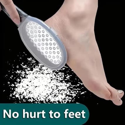Cross-border Dead Skin Remover Foot File, Callus Remover for Heels, Stainless Steel Easy-to-Clean Foot Scraper