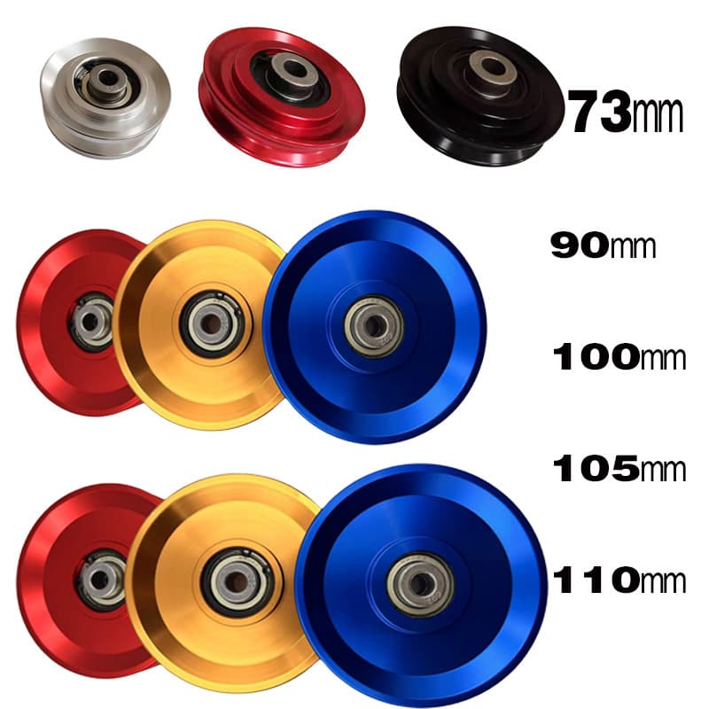 Aluminum Pulley Wire Rope for Fitness Equipment Accessories, Wholesale Gym Pulley from Manufacturer