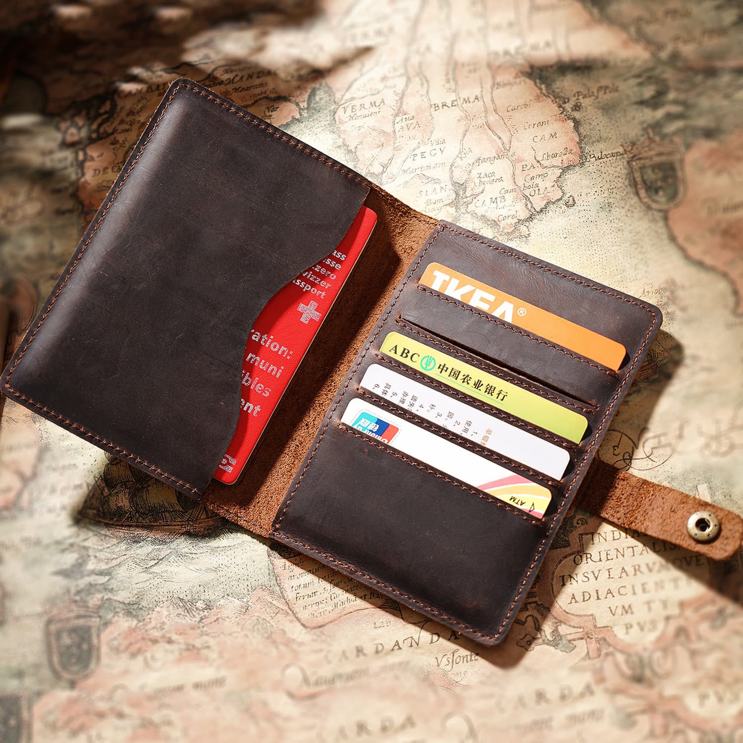 Factory direct sales card bag men's small card bag ID change bank card bag ultra-thin compact portable business card bag
