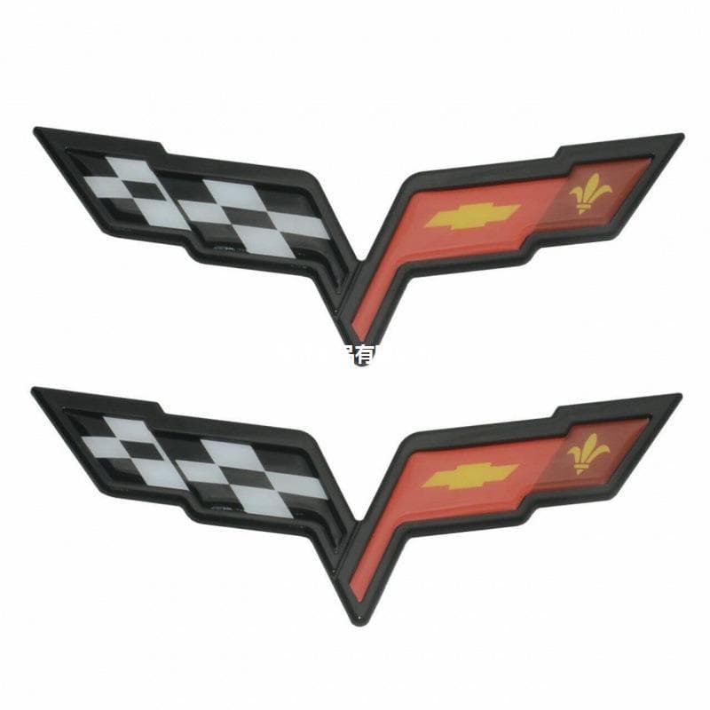 Chevrolet Emblem Decal Sticker for Cruze Modified Plastic Car Badge Corvette Personalized Car Sticker