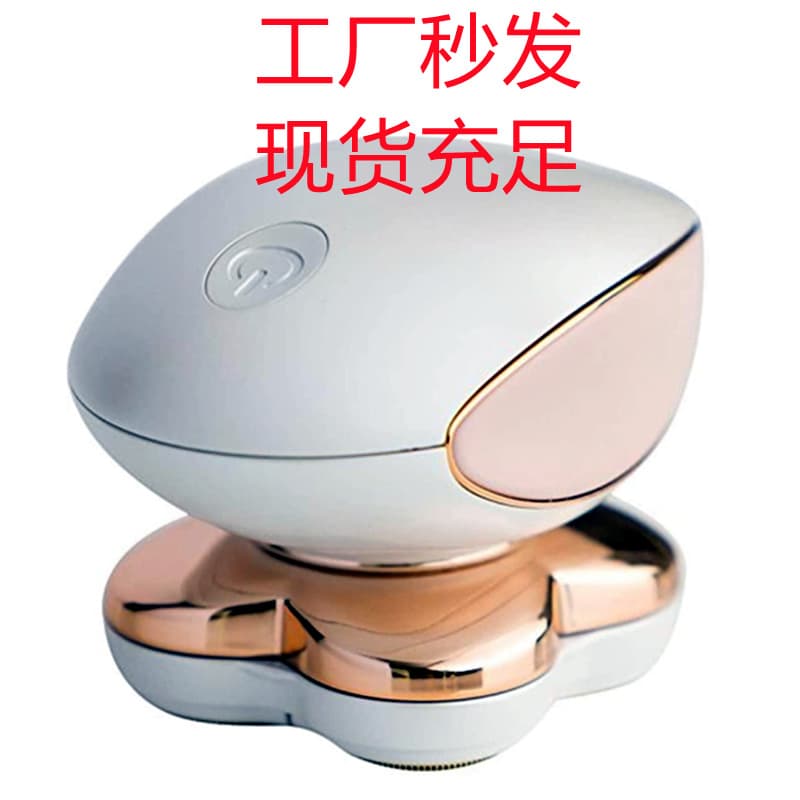 Factory Stock 4-Head Electric Shaver for Women USB Hair Removal Device for Legs and Body Painless Compact Shaver