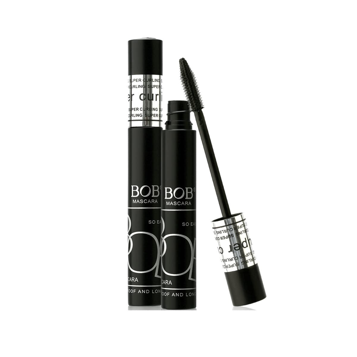 Custom waterproof, smudge-proof lengthening and volumizing mascara from source factory Bob, hot-selling cross-border makeup with OEM for top brands