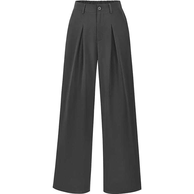 Cross-border Amazon Summer Suit Pants Loose Wide-leg Straight Pants Women's Business Formal Wear Elegant European and American Long Pants