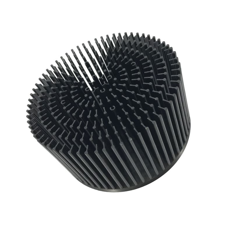 Diameter 140 Height 70 Super High Power Round Cold Forged Heatsink Aluminum Profile LED Lighting 60W Cold Section Heat Sink