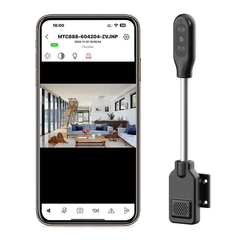 Cross-border best-selling baby and pet care camera, home smart security monitoring head, 4K ultra-high definition