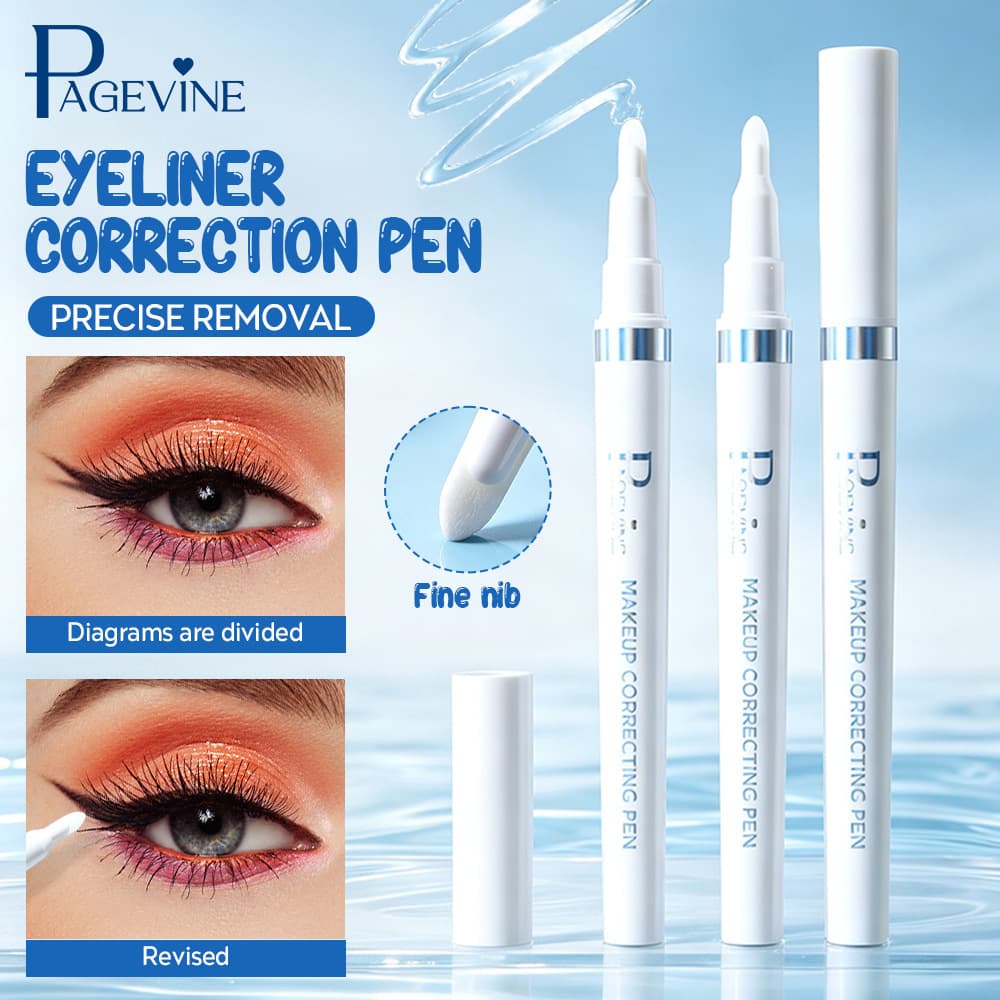 PAGE VINE makeup remover pen touch-up makeup remover tool TK best-selling correction pen does not smudge Amazon hot cross-border product