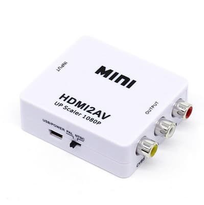 HDMI to HDMI Converter Box HDMI to Terminal to HDMI Converter HD Adapter