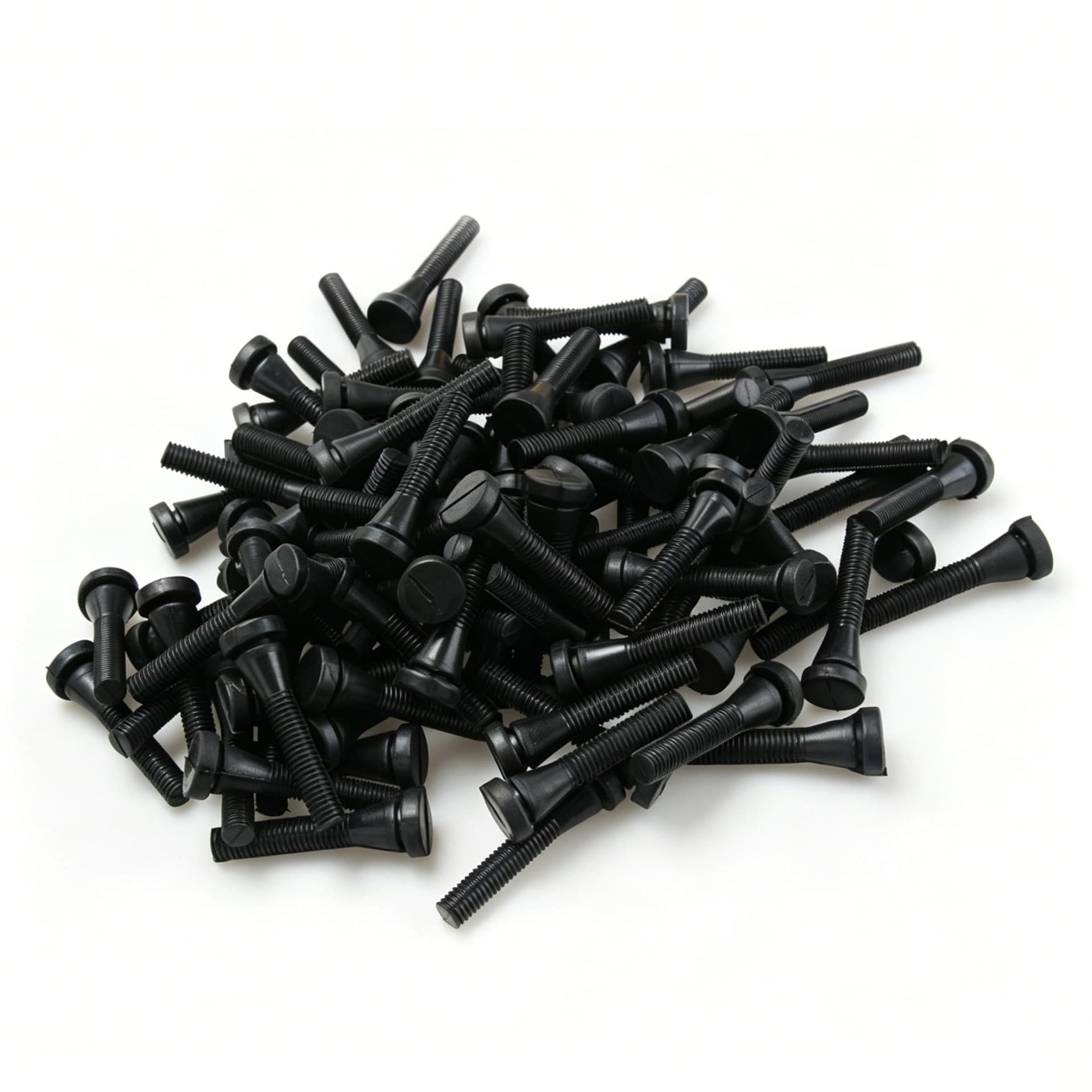 Rubber Fingers Black 96PCS Bagged Length 6.5cm Groove 1.2cm Chicken Duck Goose Plucker Fingers