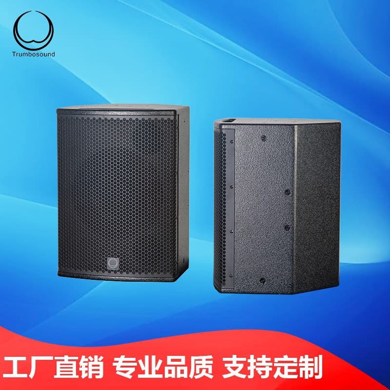 Stage 15-inch coaxial cinema KTV speaker, stage monitor speaker, professional audio for bars, auditoriums, and conference halls